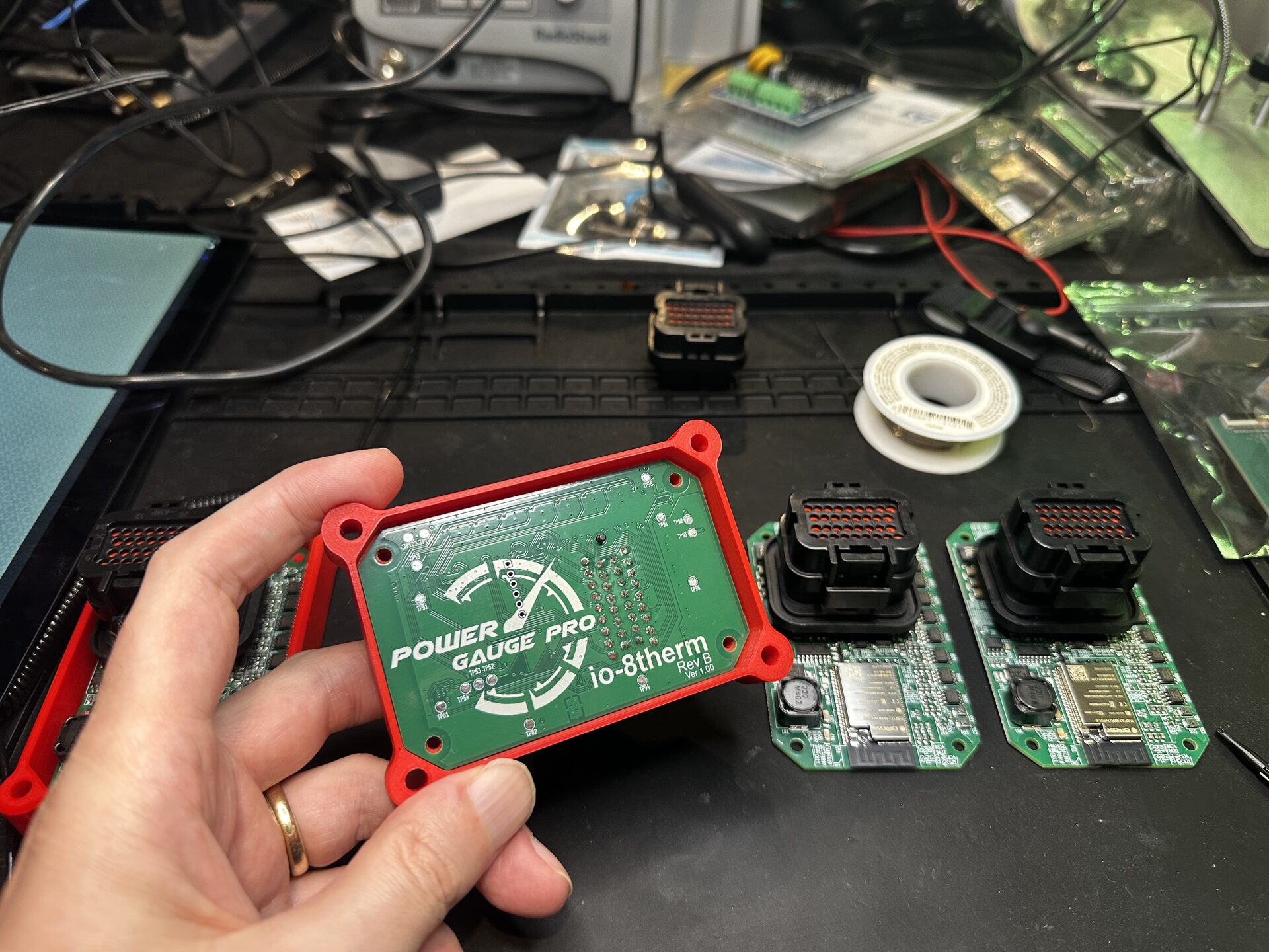I/O module PCB for Power Gauge Pro accessories